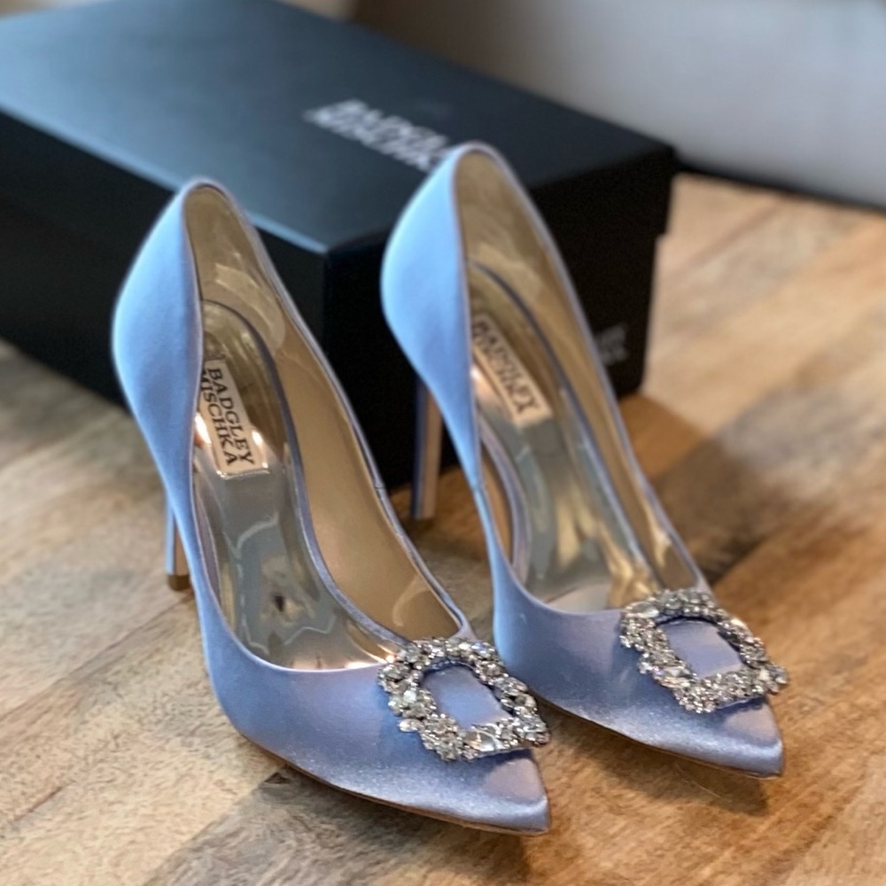 Badgely Mischka Cher Crystal Embellished Pump